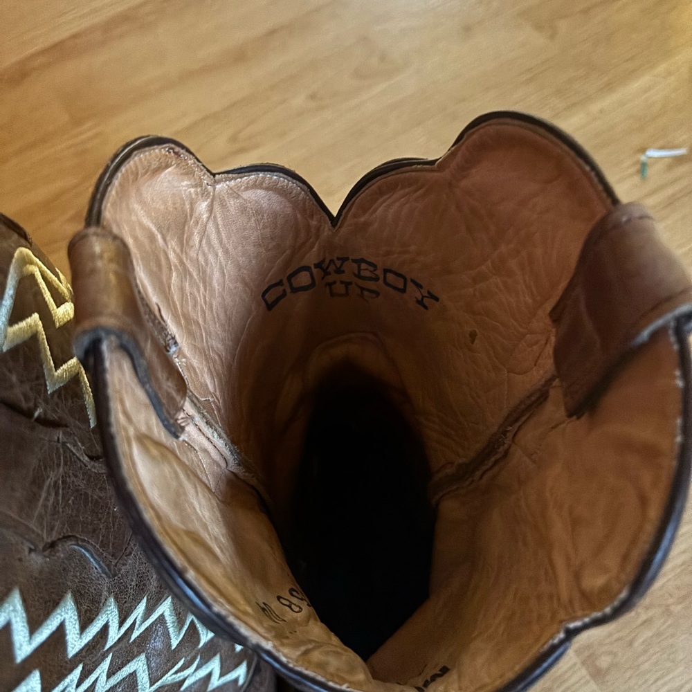Brown Cowboy Western Boots